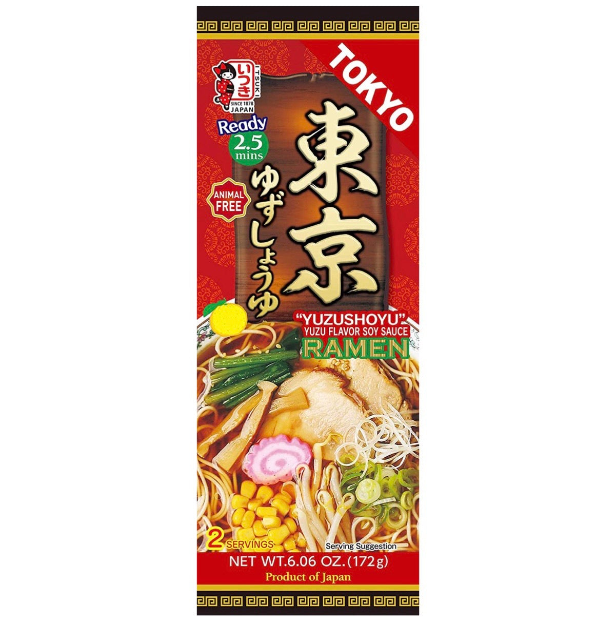 Itsuki Tokyo Yuzushoyu Ramen (Yuzu Flavour Soy Sauce)