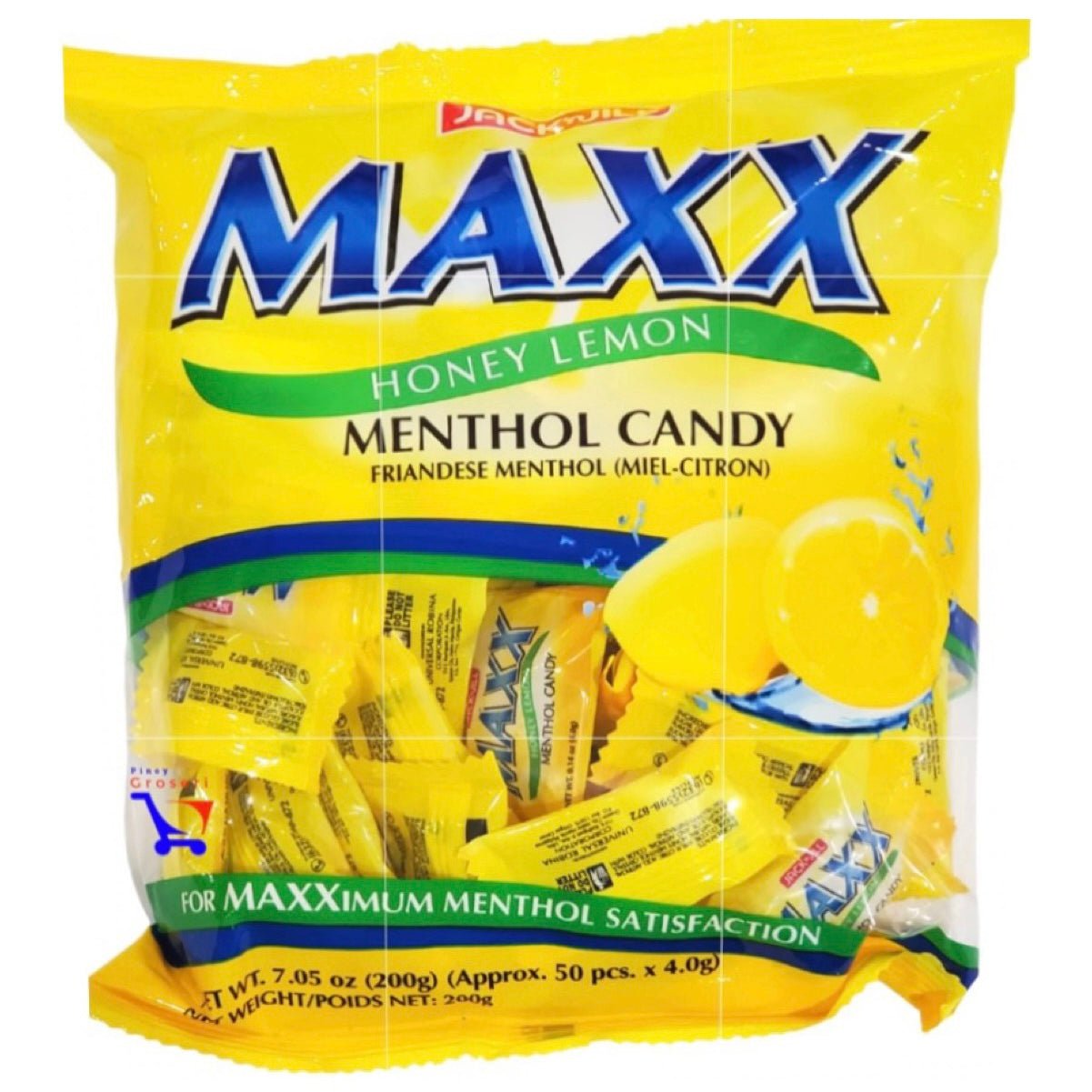 Jack ‘n Jill Maxx Honey Lemon Menthol Candy 200g - Asian Online Superstore UK