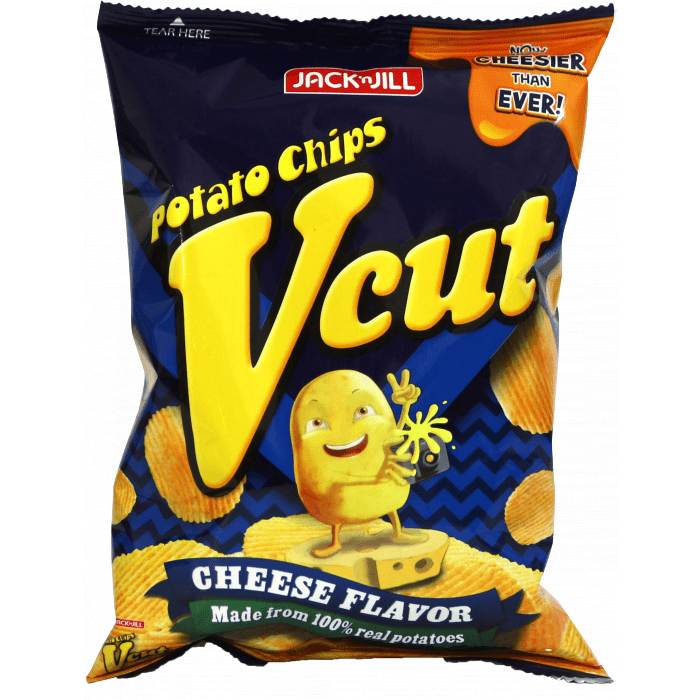 Jack ‘n Jill V - Cut Potato Chips Cheese Flavor 60g - Asian Online Superstore UK