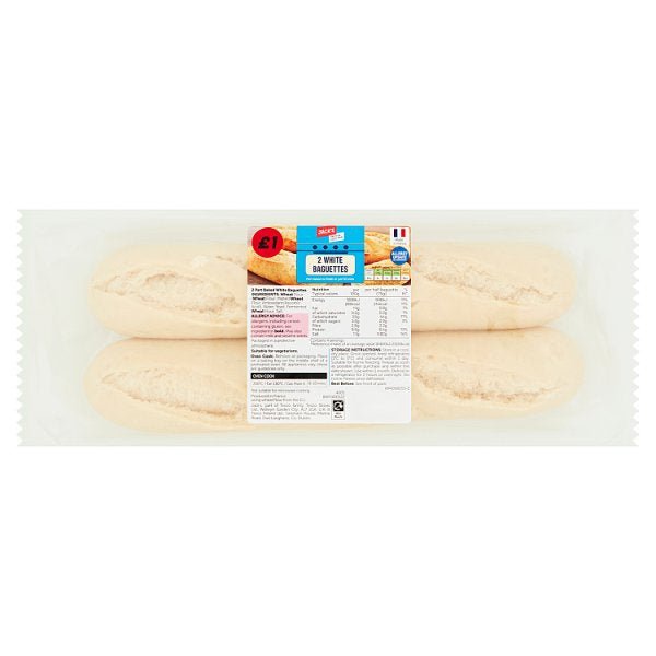 Jack’s White Baguettes (2pc) - Asian Online Superstore UK
