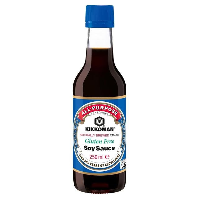 Kikkoman Tamari Naturally Brewed Gluten Free Soy Sauce 250ml - Asian Online Superstore UK