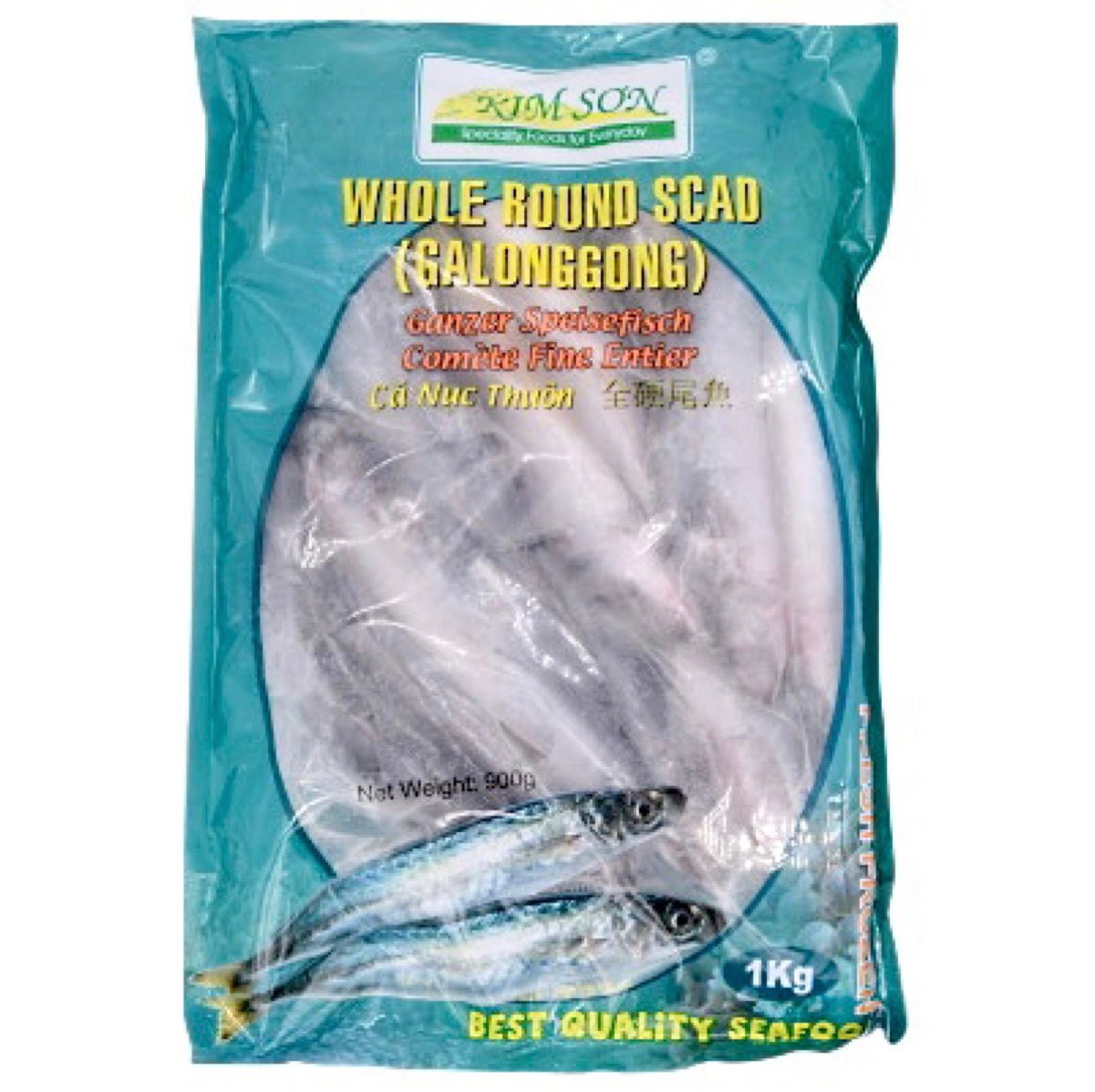 Kim Son Frozen Whole Round Scad (Galunggong) 1kg - Asian Online Superstore UK
