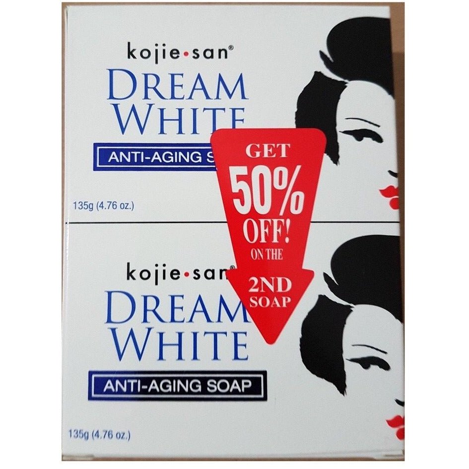 Kojie Dream White Anti - Aging Soap (2x135g) - Asian Online Superstore UK
