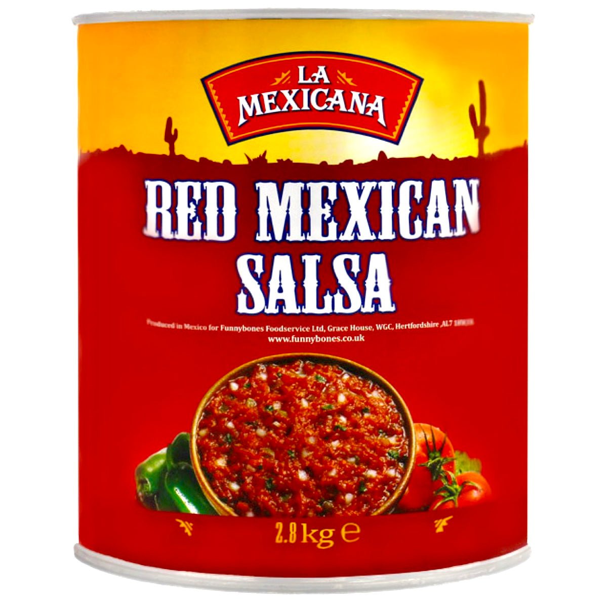 La Mexicana Red Mexican Salsa 2.8kg - Asian Online Superstore UK