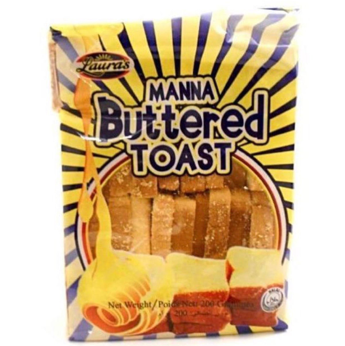 Laura’s Manna Buttered Toast 200g - Asian Online Superstore UK
