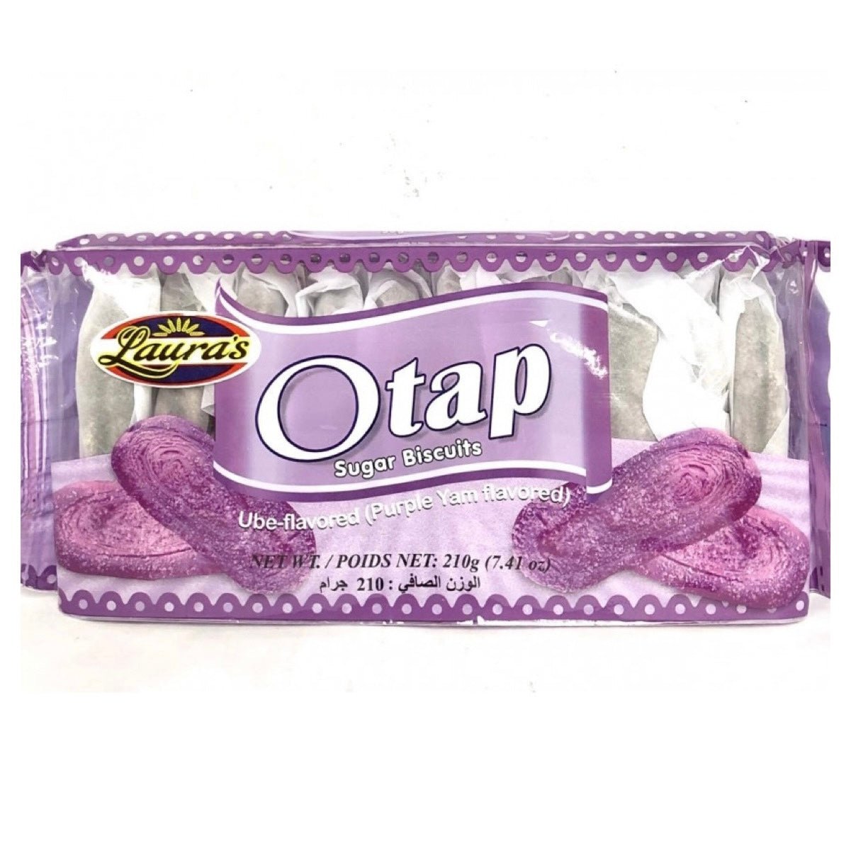 Laura’s Otap Ube (Taro Cookies) 210g - Asian Online Superstore UK