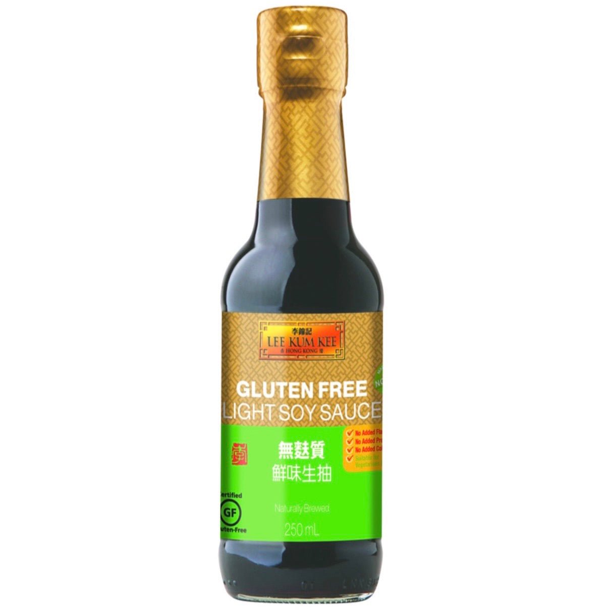 Lee Kum Kee Gluten Free Light Soy Sauce 250ml - Asian Online Superstore UK
