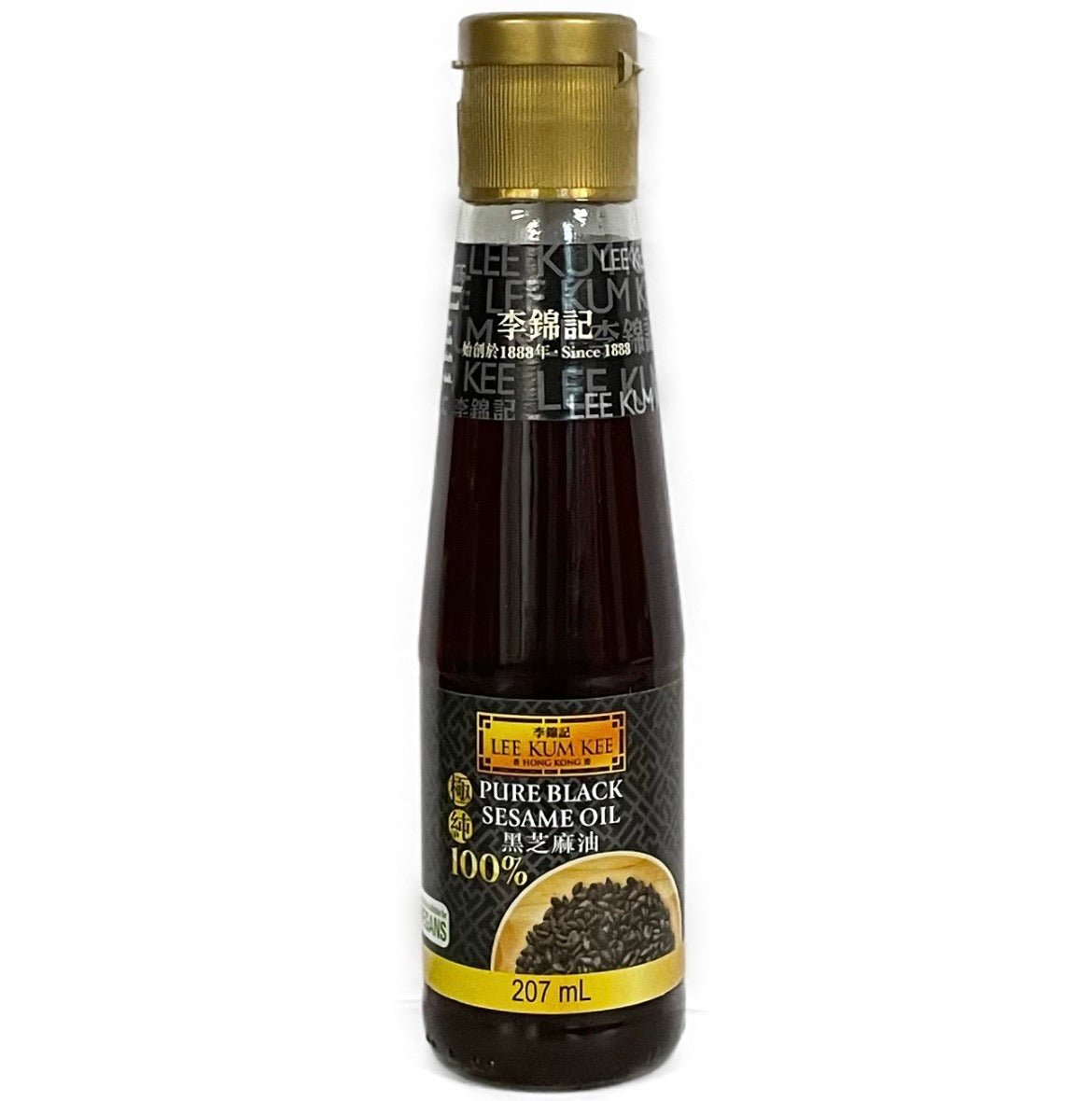 Lee Kum Kee Pure Black Sesame Oil 207ml - Asian Online Superstore UK