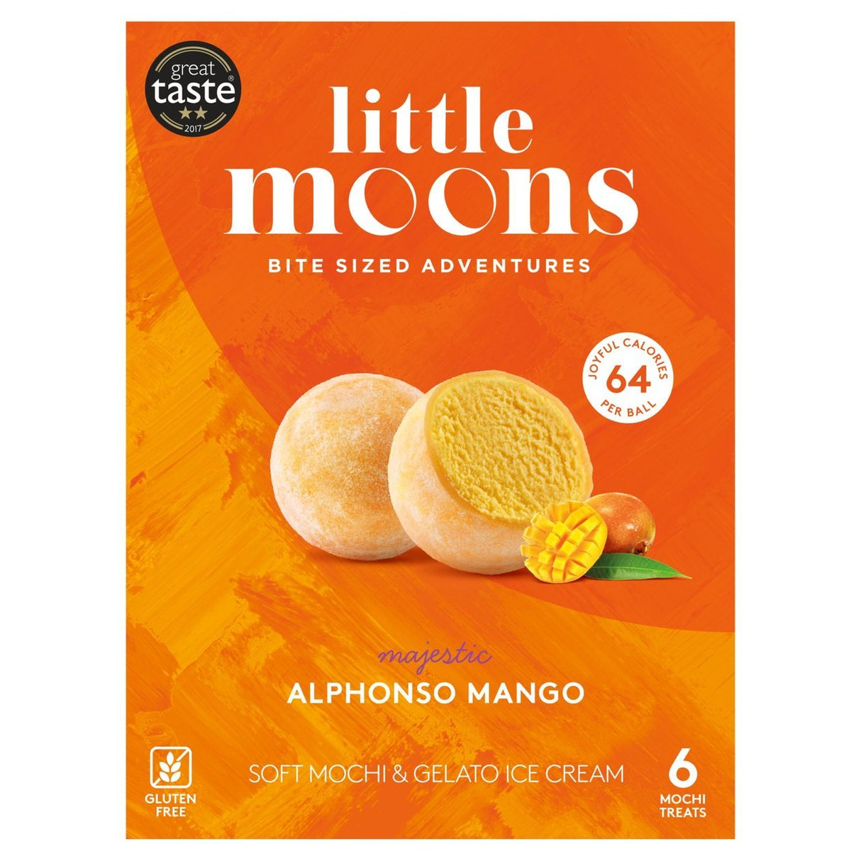 Little Moons Mango Mochi Ice Cream (6pc) 192g - Asian Online Superstore UK