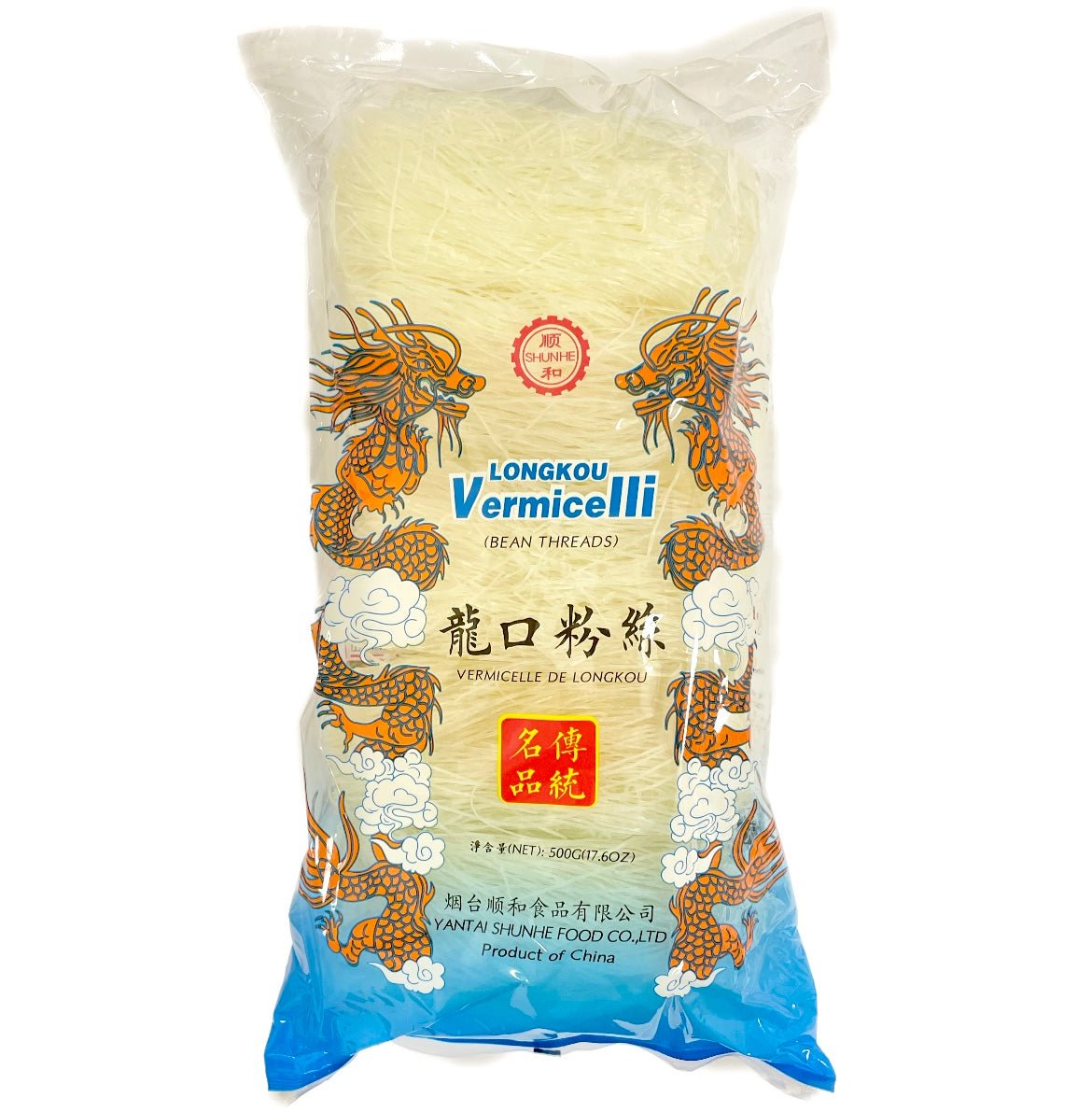 Longkou / Lungkow Bean Vermicelli (M - Yuanbao) 500g (BBD: 31 - 12 - 25) - Asian Online Superstore UK