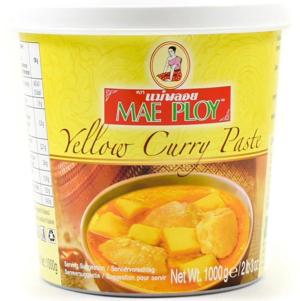 Mae Ploy Yellow Curry Paste 400g - Asian Online Superstore UK