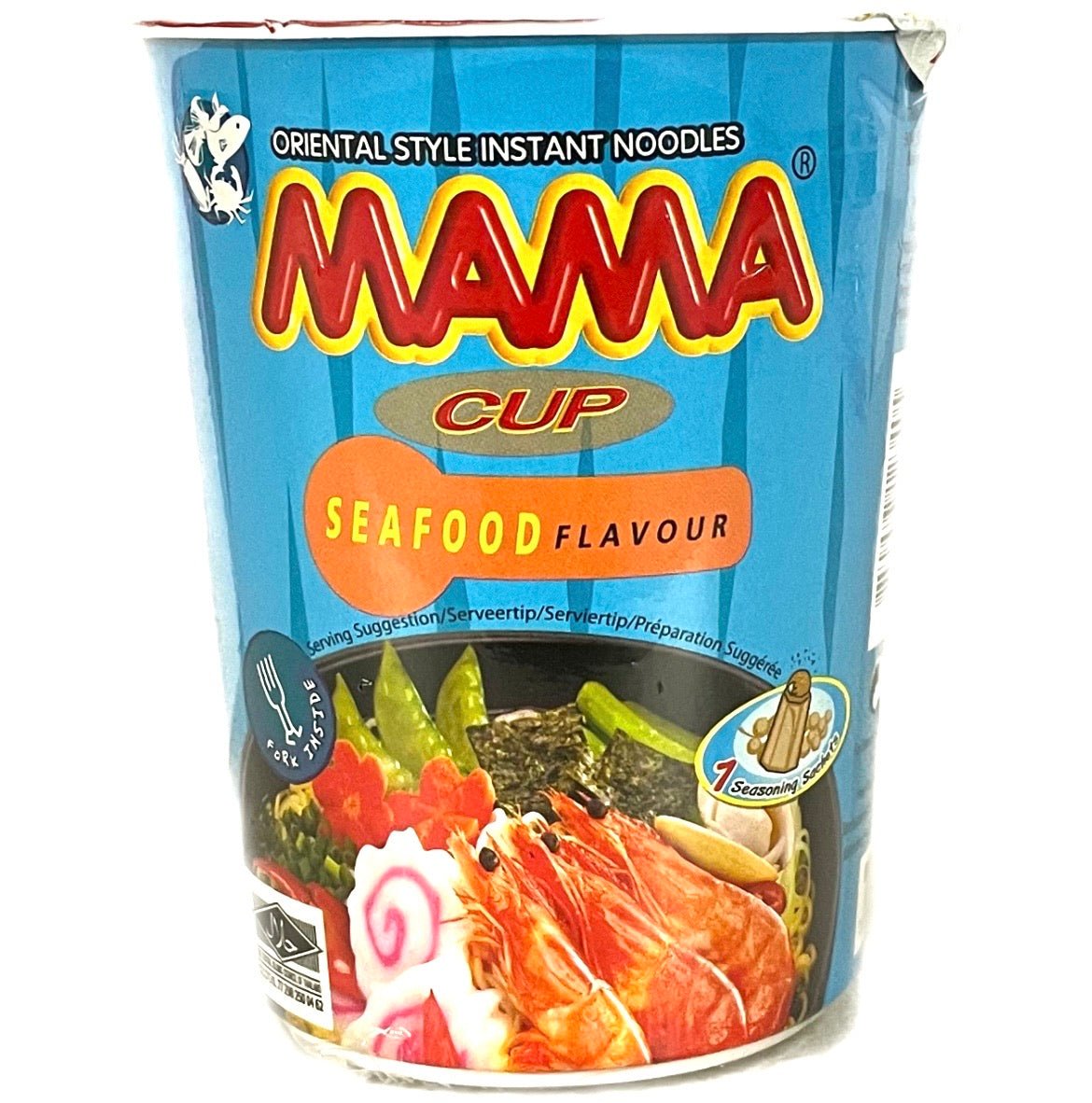 MAMA Cup Noodle Seafood Flavour 70g - Asian Online Superstore UK