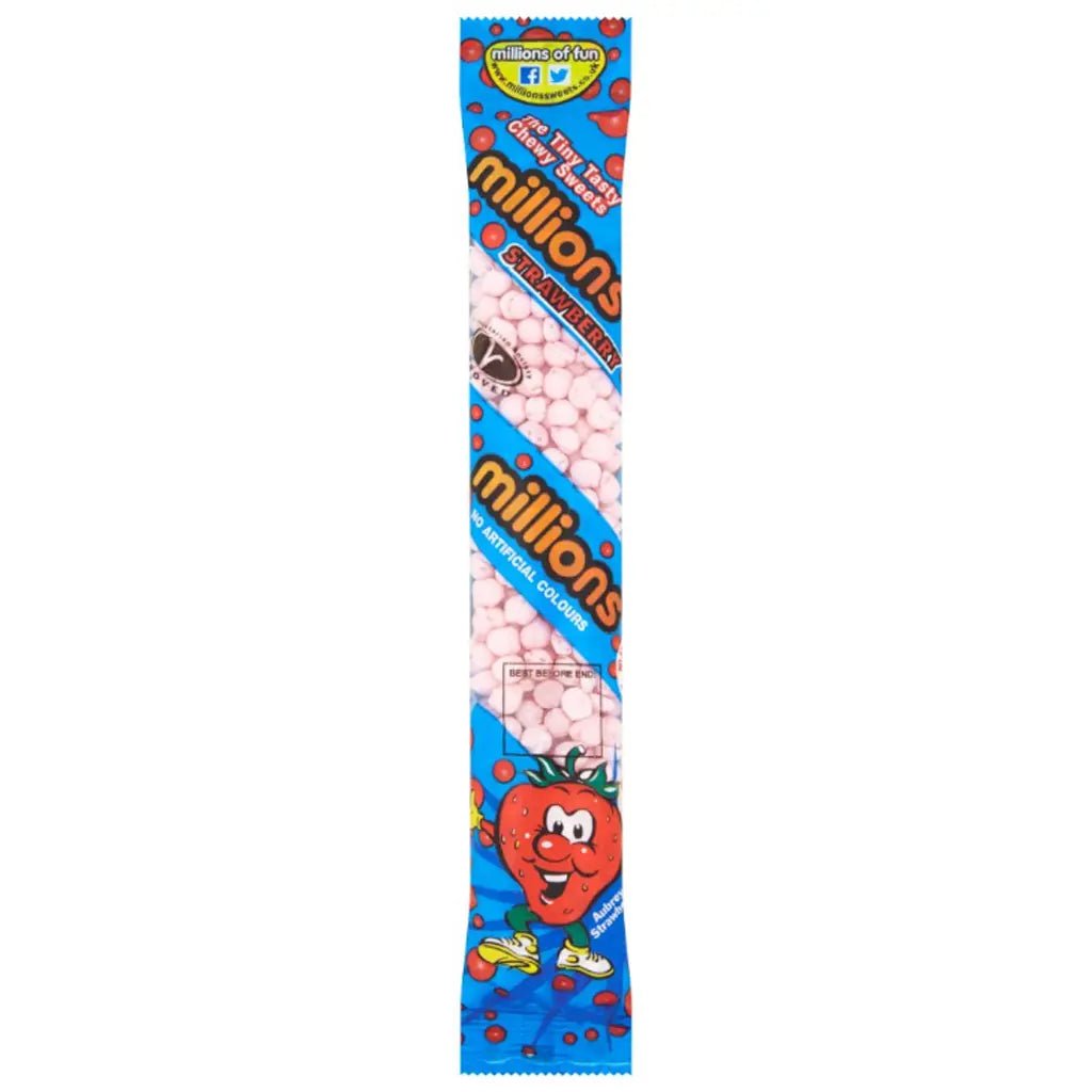 Million Tubes Strawberry 60g - Asian Online Superstore UK