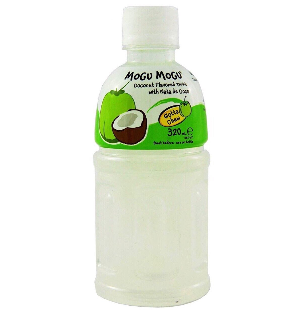 Mogu Mogu Nata De Coco Coconut Flavor 320ml - Asian Online Superstore UK
