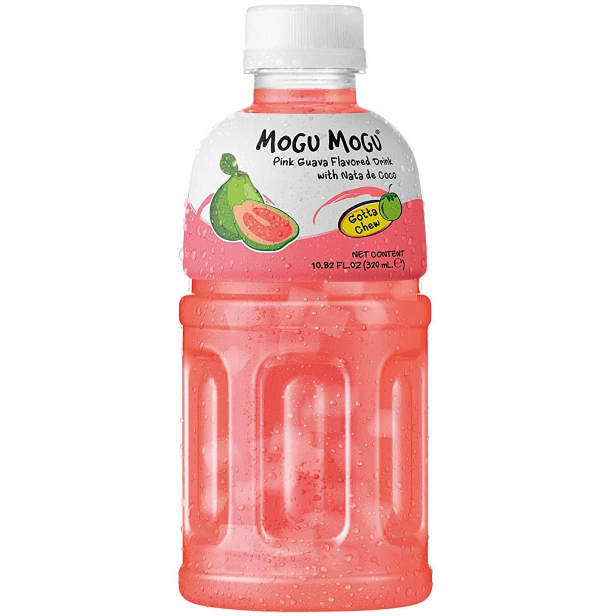 Mogu Mogu Nata De Coco Pink Guava Flavour 320ml - Asian Online Superstore UK