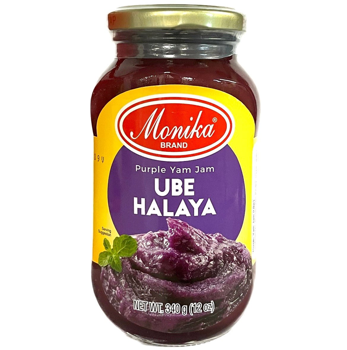 Monika Purple Yam Jam (Ube Halaya) 340g - Asian Online Superstore UK