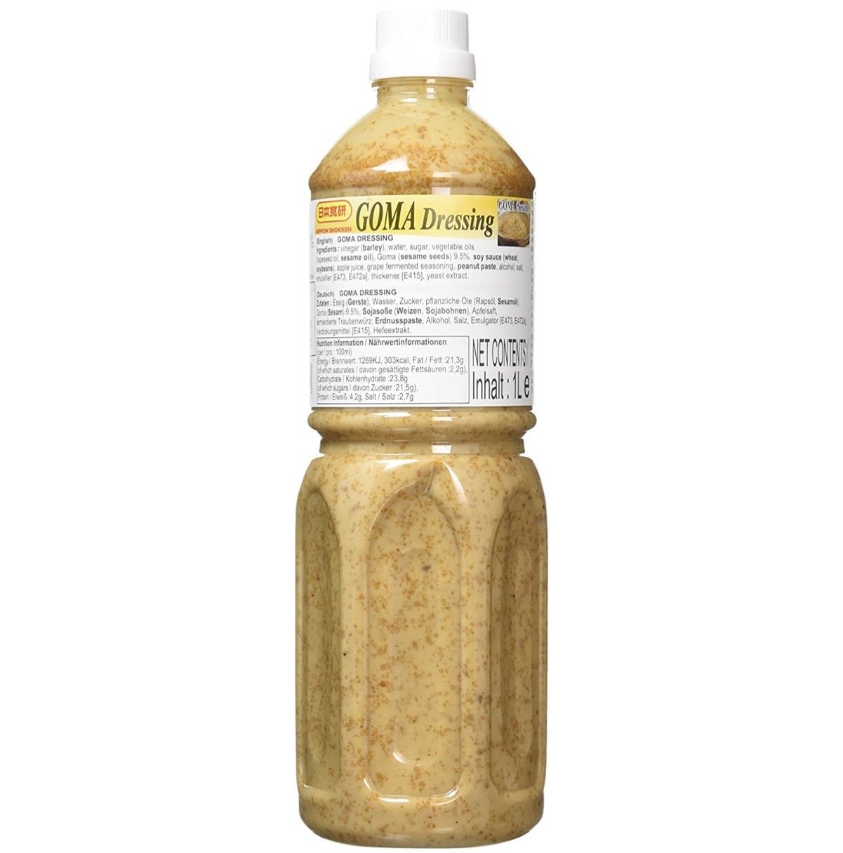 Nihon Shokken Goma Dressing (Sesame Dressing - Nippon) 1L - Asian Online Superstore UK