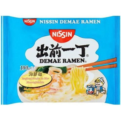 Nissin Demae Ramen Seafood Instant Noodles 100g - Asian Online Superstore UK