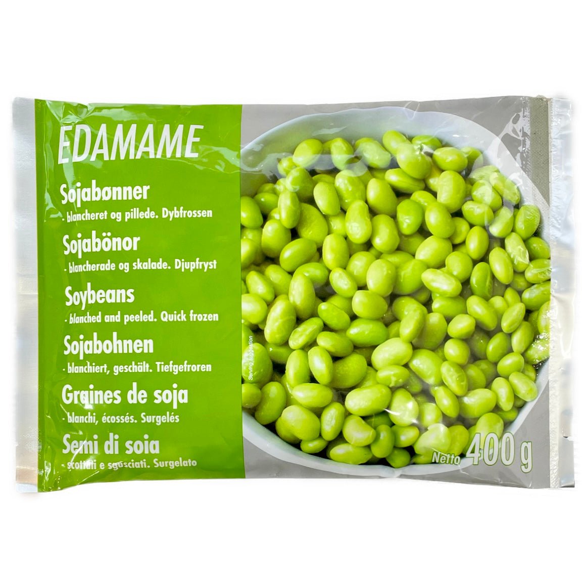 Nordic Shelled Edamame Soybeans 400g - Asian Online Superstore UK
