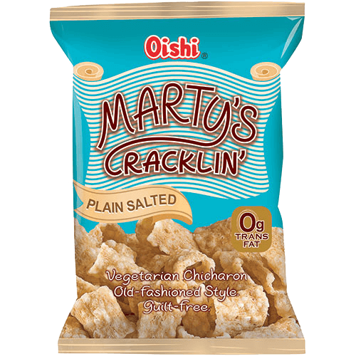 Oishi Marty's Cracklin’ Plain Salted (Original) 90g - Asian Online Superstore UK