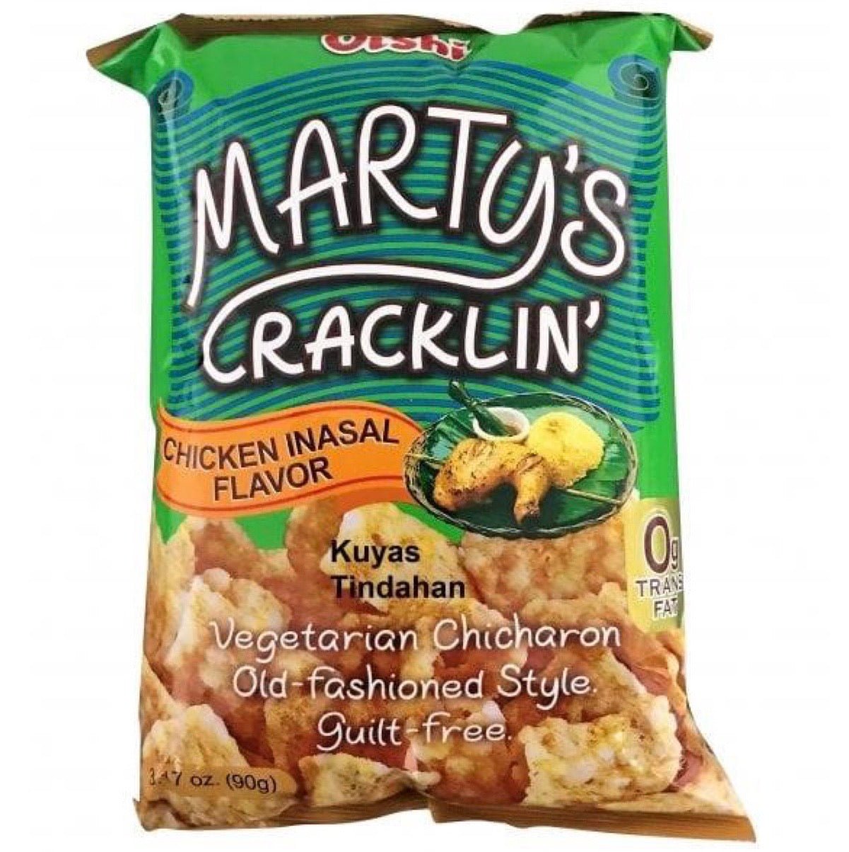 Oishi Marty’s Crackling Chicken Inasal Flavour 90g - Asian Online Superstore UK
