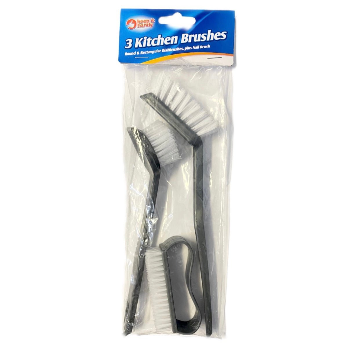 OTL Assorted 3 Kitchen Brushes - Asian Online Superstore UK