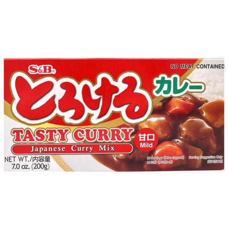 OUTDATED: S&B Torokeru Curry Mild (Japanese Curry Mix) 200g(BBD: 29 - 08 - 25) - Asian Online Superstore UK