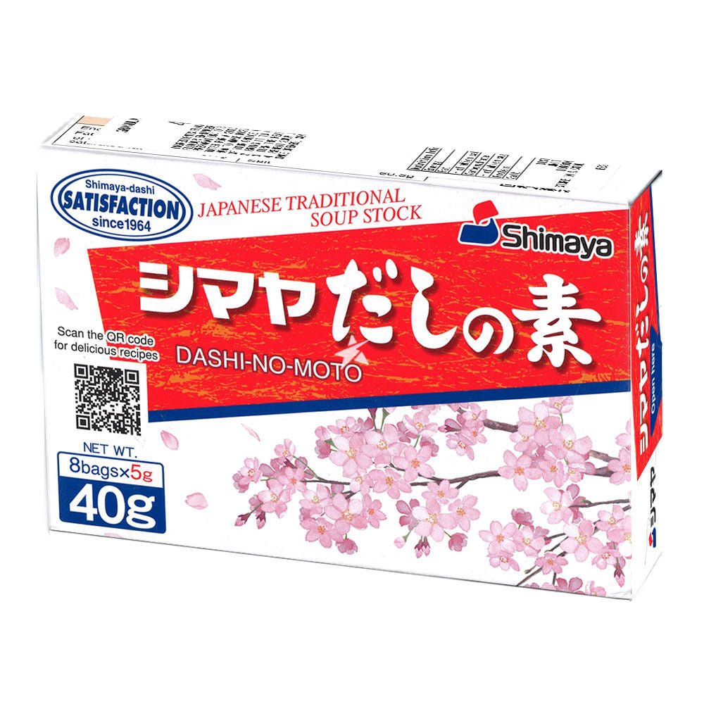 OUTDATED:Shimaya Dashino - Moto Japanese Traditional Soup Stock (8 Bags x 5g) 40g (BBD: 12 - 11 - 25) - Asian Online Superstore UK