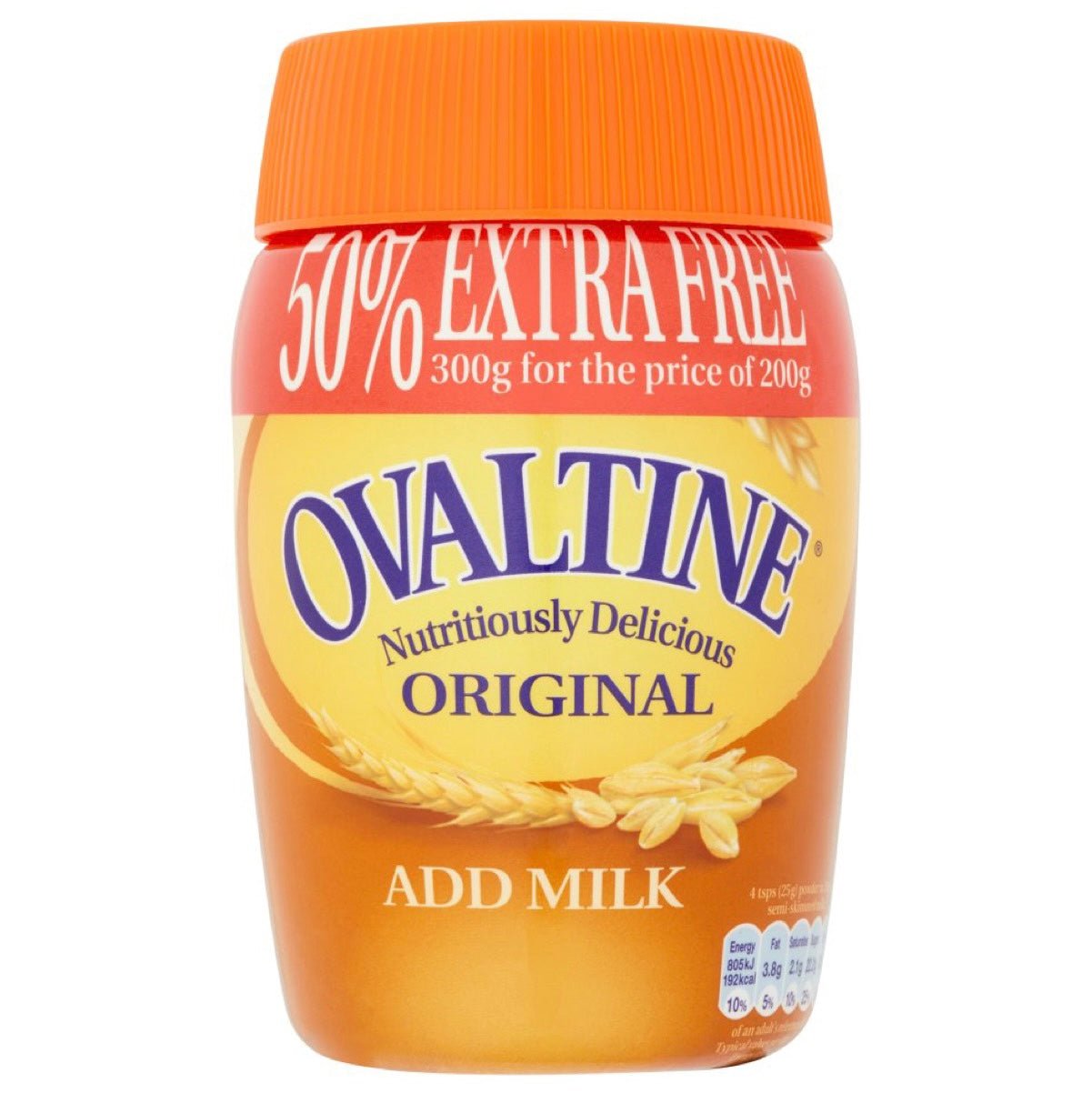 Ovaltine Original (50% Extra Free) 300g - Asian Online Superstore UK