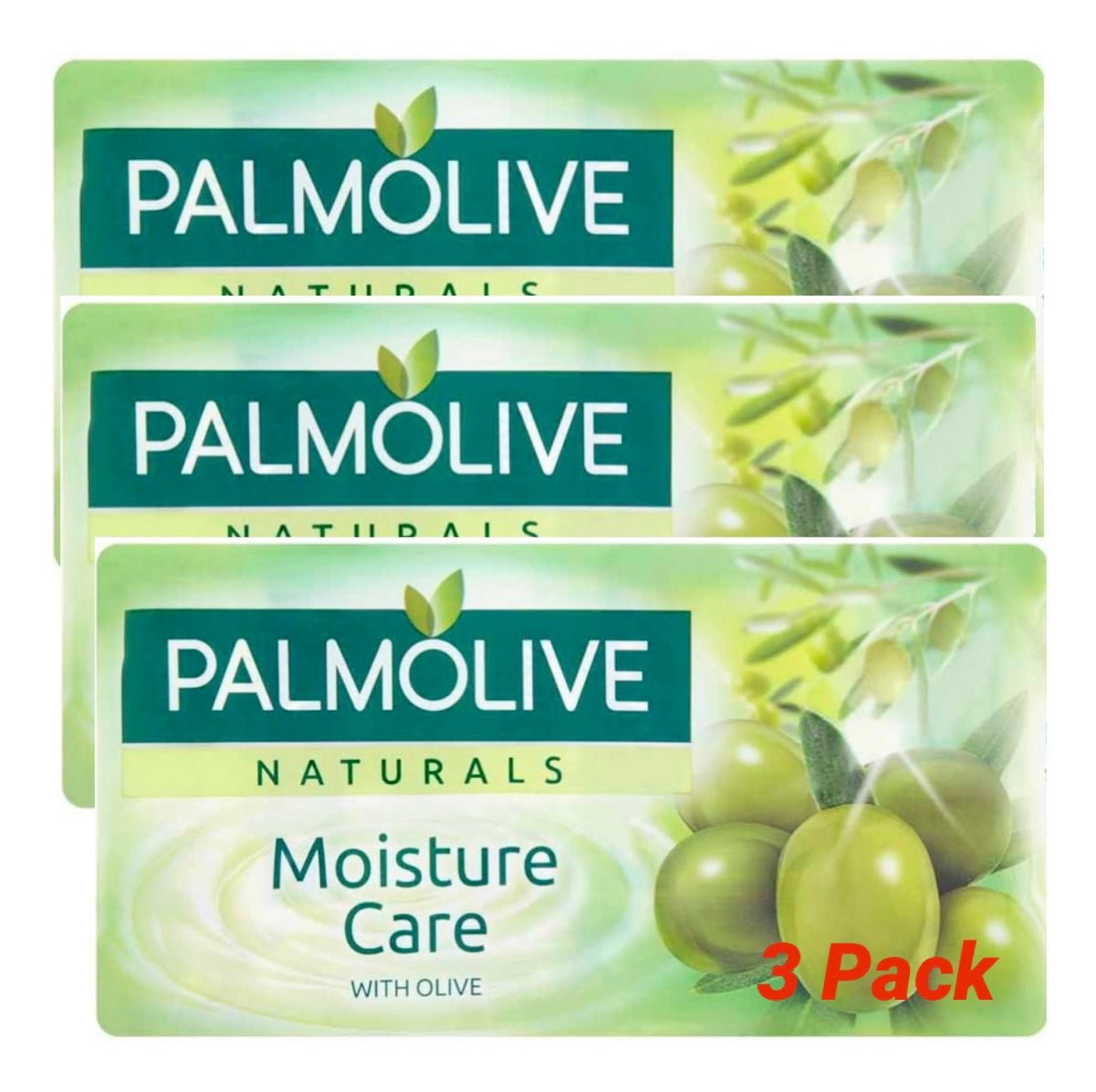 Palmolive Moisture Care Bar Soap Green (3 Pack) 90g - Asian Online Superstore UK