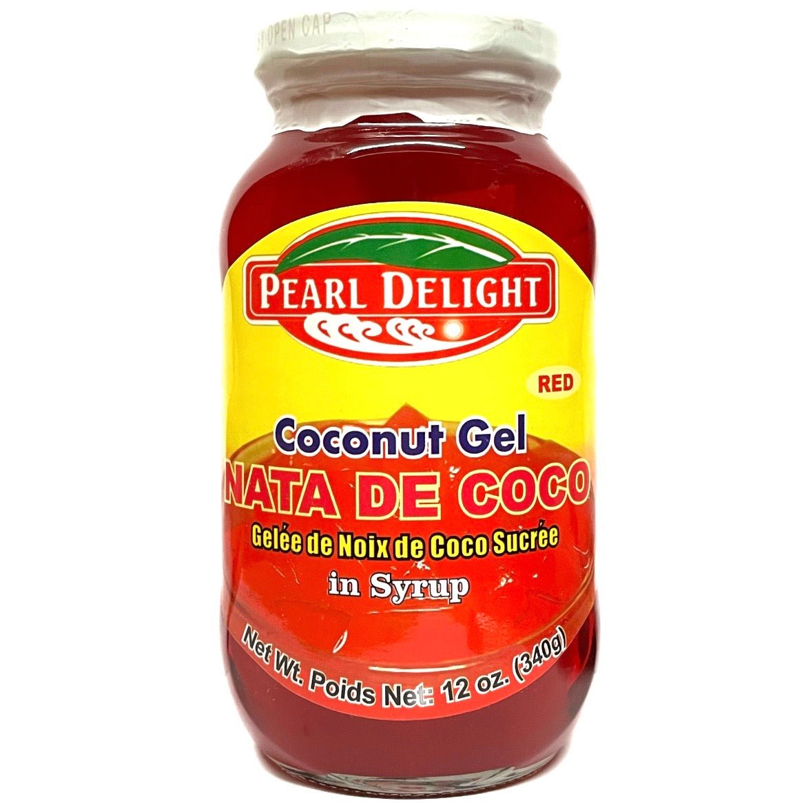 Pearl Delight Nata De Coco Red (Coconut Gel) 340g - Asian Online Superstore UK