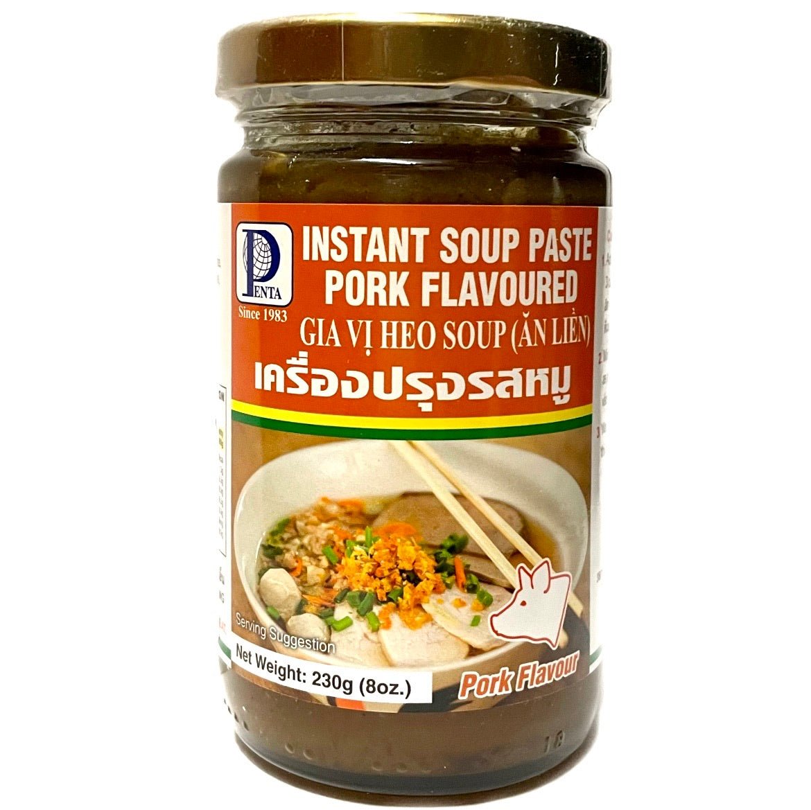 Penta Instant Soup Paste Pork Flavoured 230g - Asian Online Superstore UK