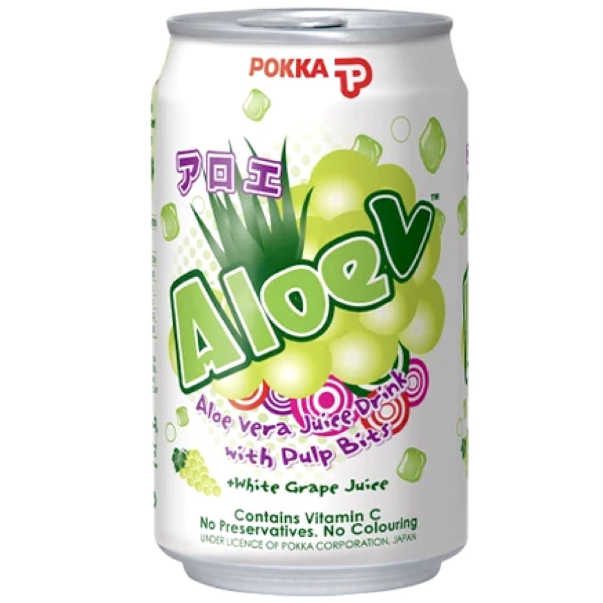 Pokka Aloe Vera White Grape Juice Drink 300ml - Asian Online Superstore UK