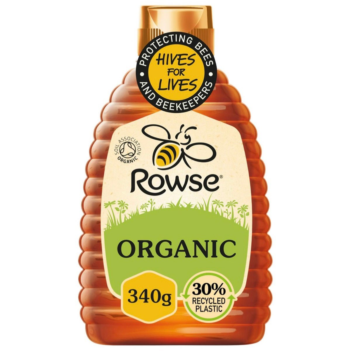 Rowse Organic Honey 340g - Asian Online Superstore UK