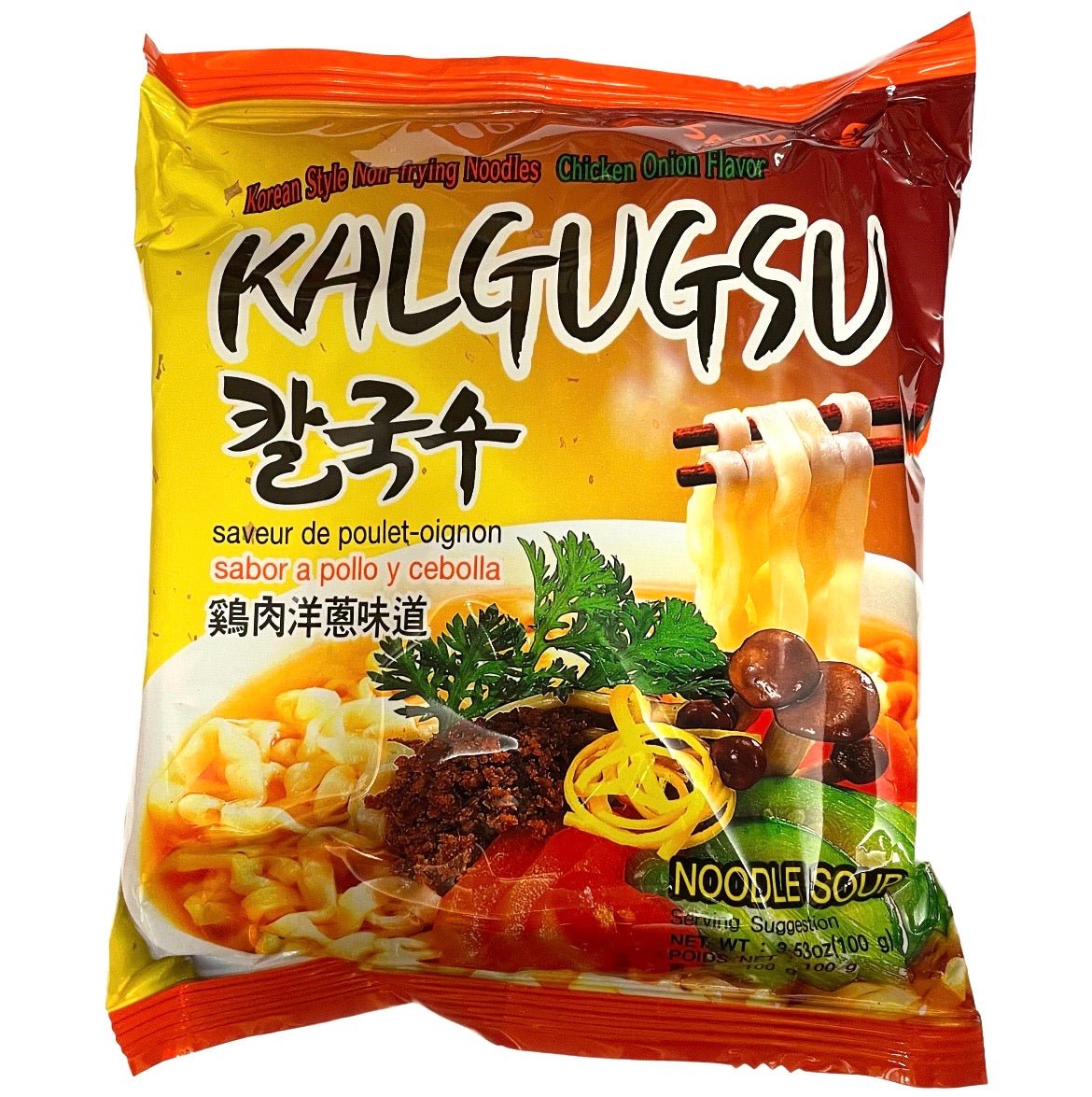 Samyang Kalgugsu Instant Noodle (Chicken & Onion Flavour) 100g - Asian Online Superstore UK