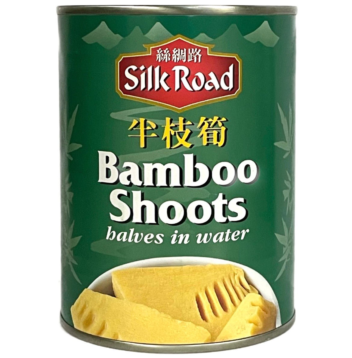 Silk Road Bamboo Shoots Halves in Water 560g - Asian Online Superstore UK
