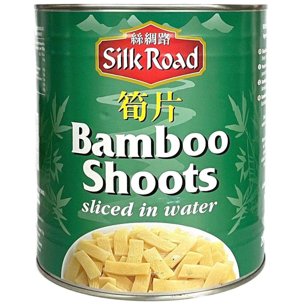 Silk Road Bamboo Shoots Slice in Water 2950g - Asian Online Superstore UK