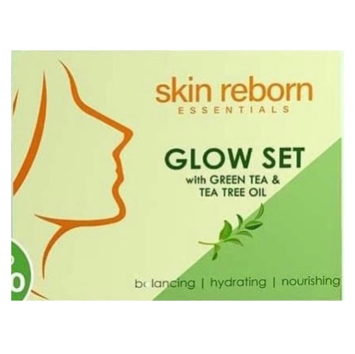 Skin Reborn Essentials Glow Set (Green Tea, Tea Tree + Vitamin C) - Asian Online Superstore UK