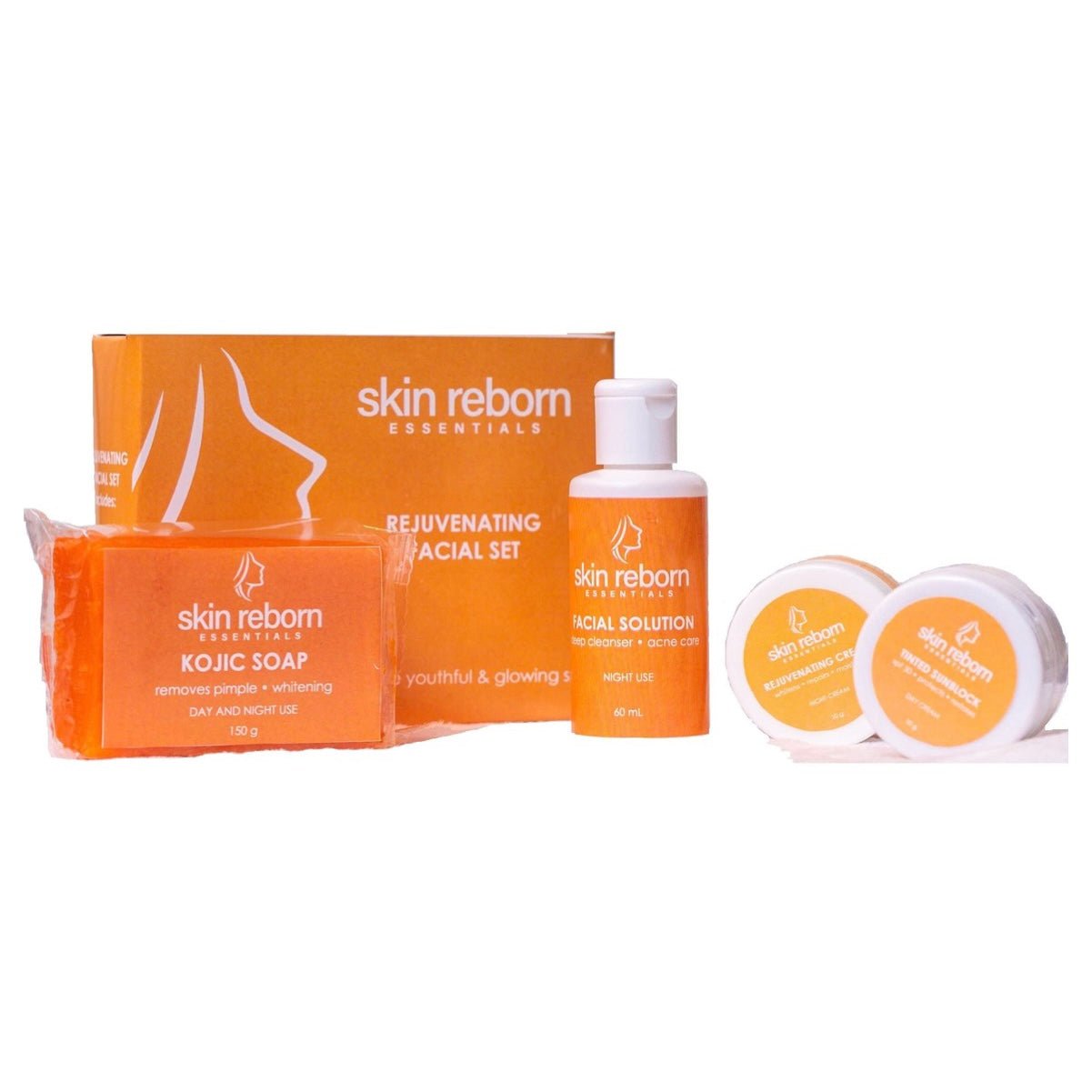 Skin Reborn Essentials Rejuvenating Facial Set - Asian Online Superstore UK