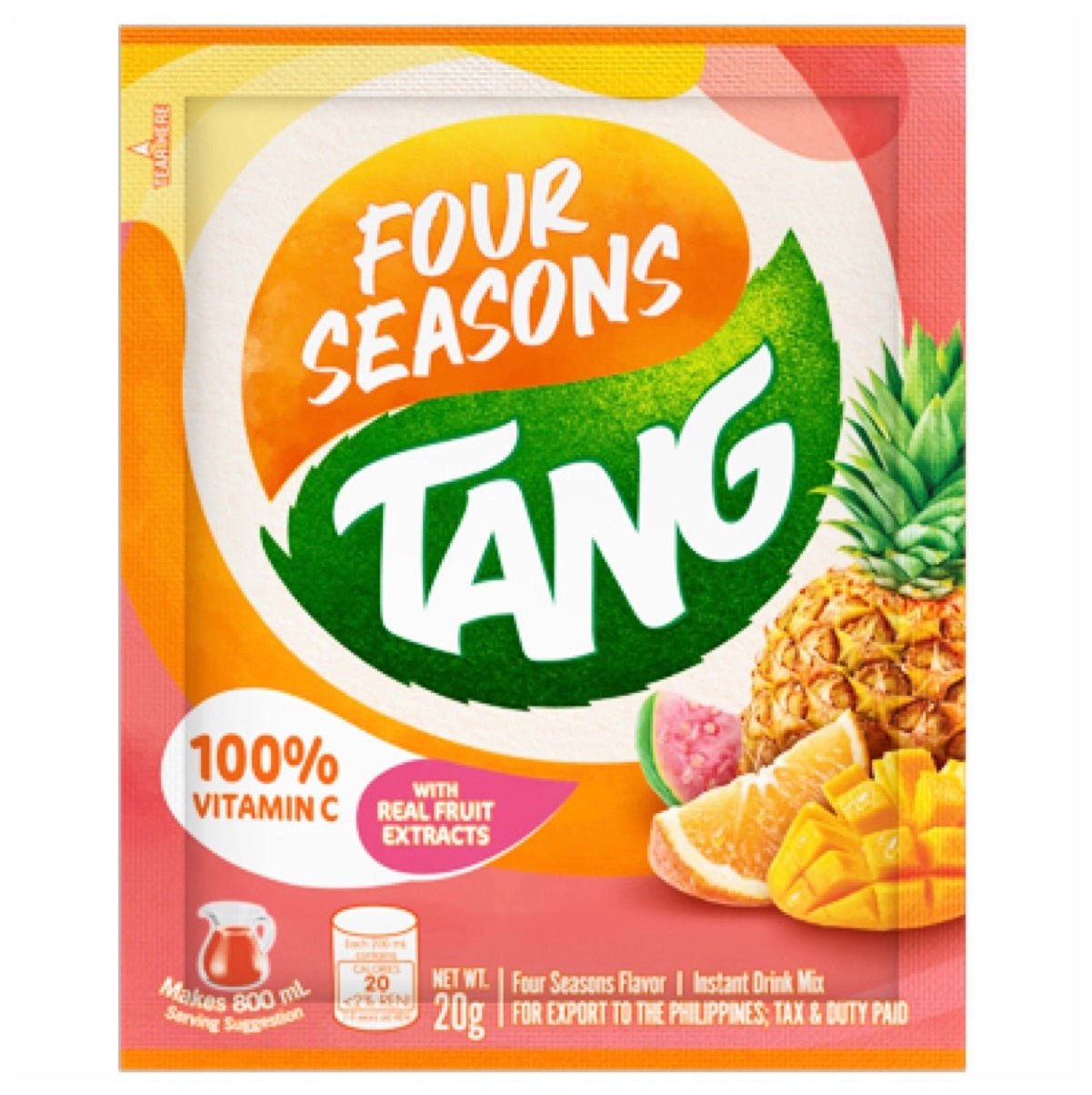 Tang Four Seasons Flavour Drink Powder 20g - Asian Online Superstore UK