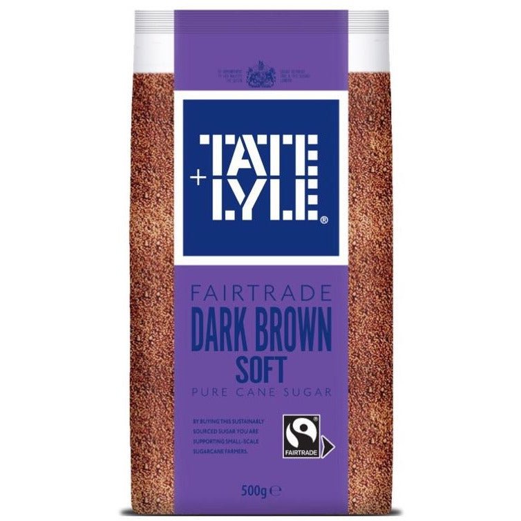 Tate & Lyle Fairtrade Dark Brown Soft Sugar (Pure Cane Sugar) 500g - Asian Online Superstore UK