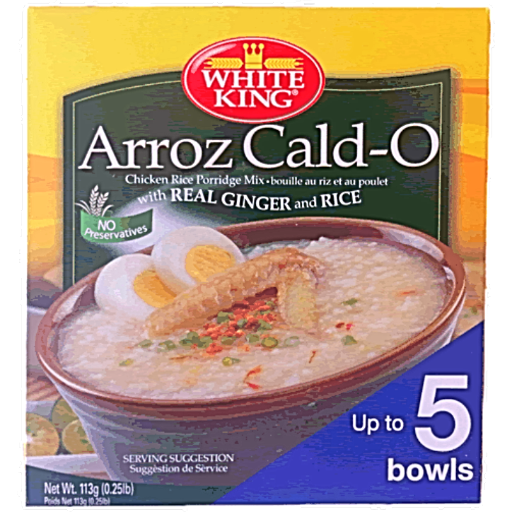 White King Arroz Caldo - O (Chicken Flavoured Porridge Mix) 113g - Asian Online Superstore UK