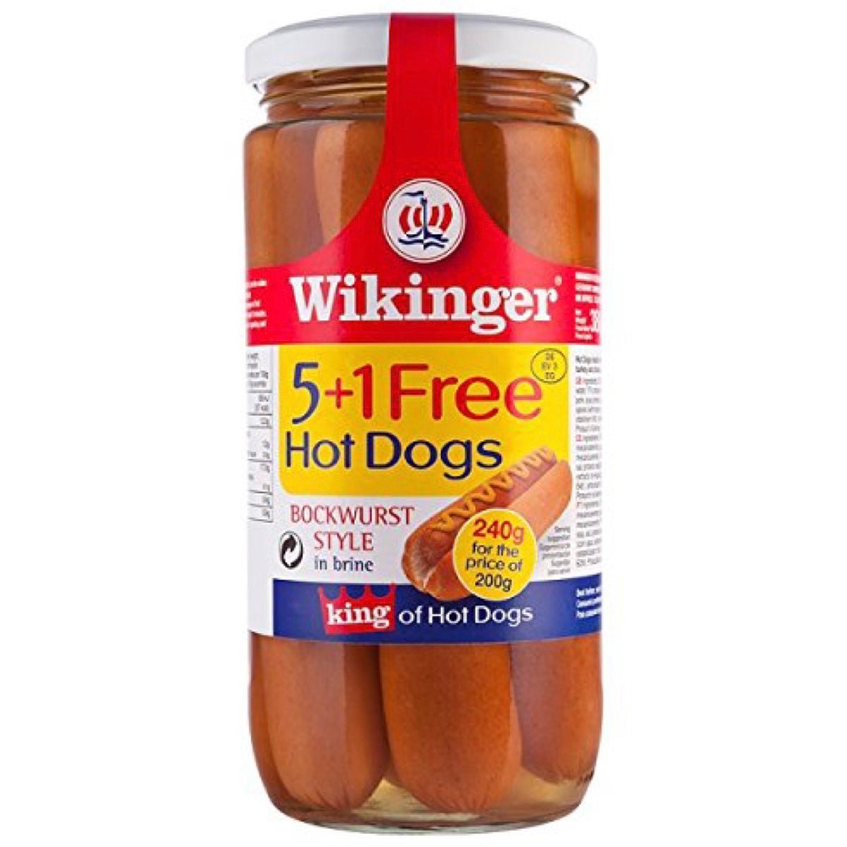 Wikinger Hot Dogs (5+1 Free) 380g - Asian Online Superstore UK