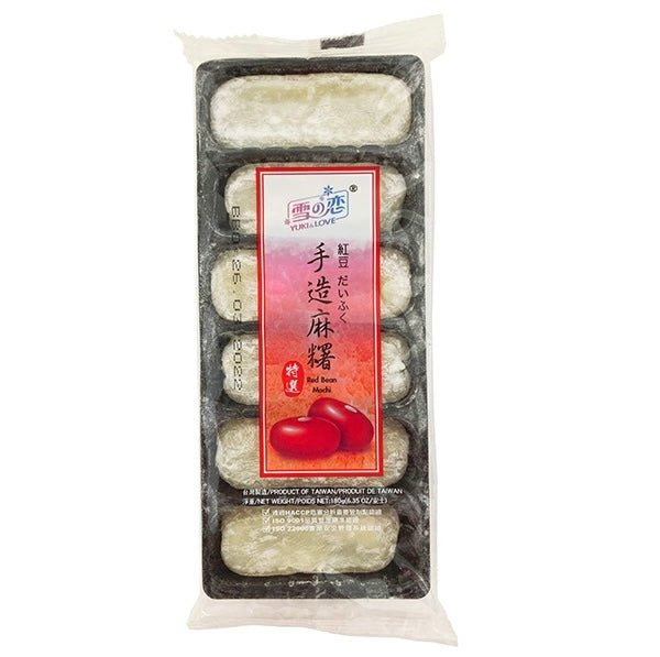 Yuki & Love (SG) Handmade Mochi Red Bean 180g - Asian Online Superstore UK