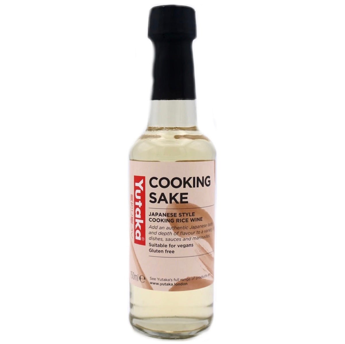 Yutaka Cooking Sake (Rice Wine 13.5% alc.) 150ml - Asian Online Superstore UK