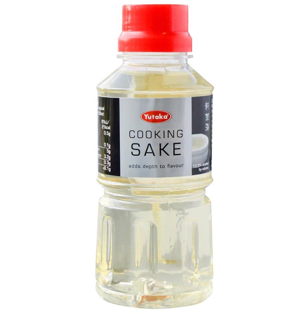 Yutaka Cooking Sake (Rice Wine 13.5% alc.) 200ml - Asian Online Superstore UK