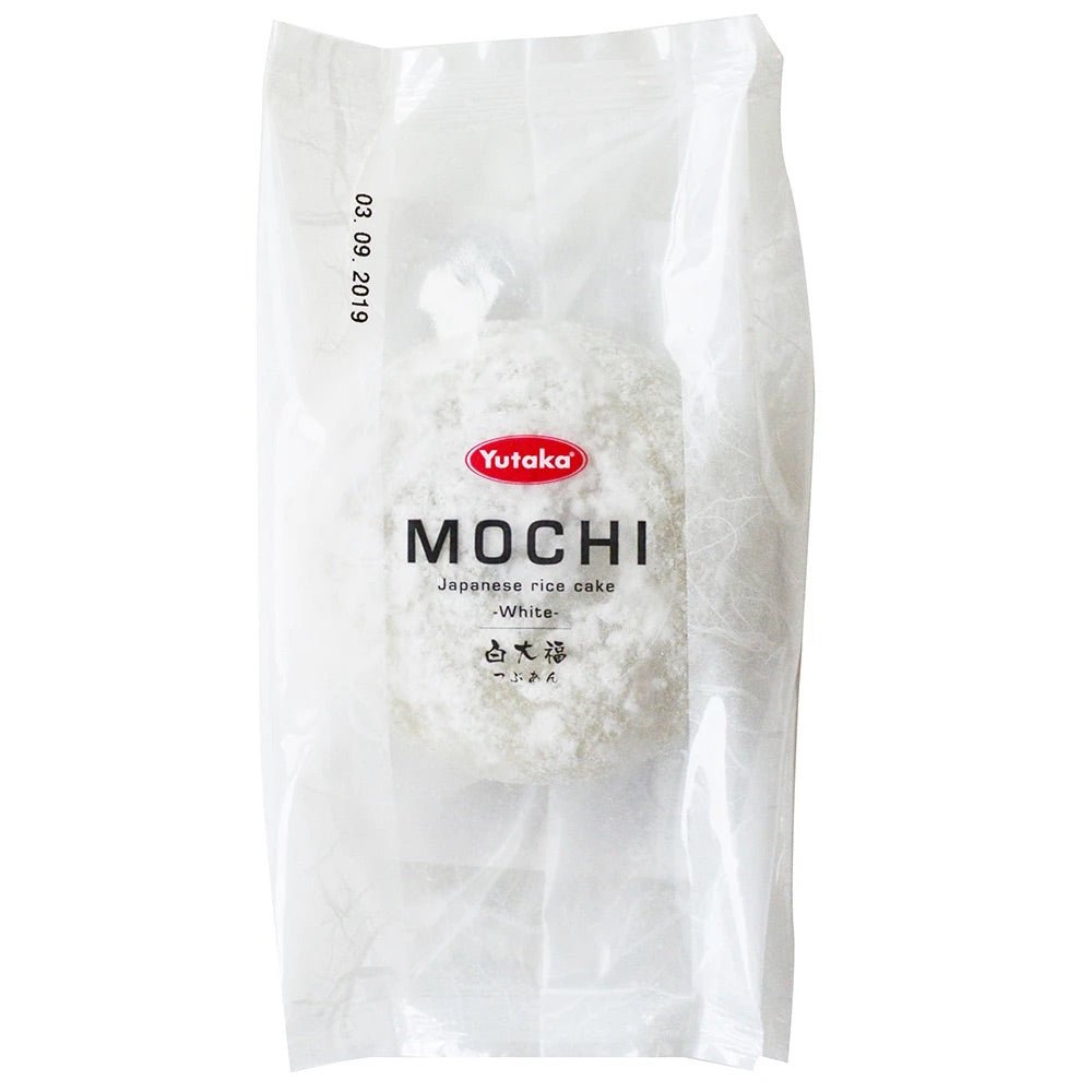Yutaka Daifuku Mochi ( White Rice Cake with Red Bean Jam) 95g - Asian Online Superstore UK