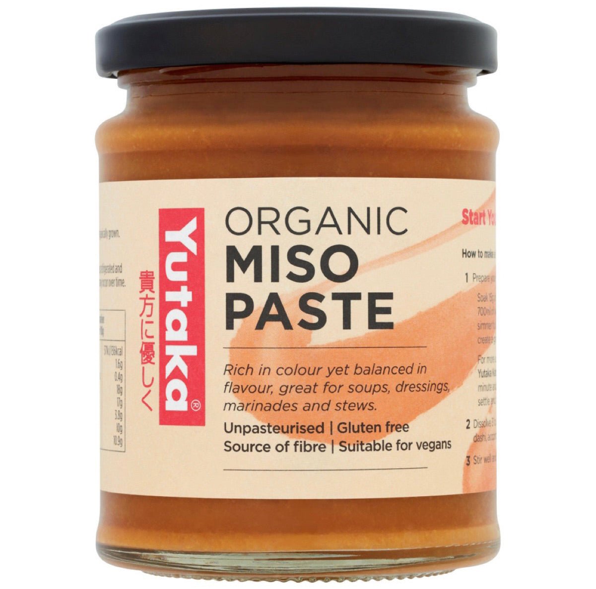 Yutaka Organic Miso Paste 300g - Asian Online Superstore UK
