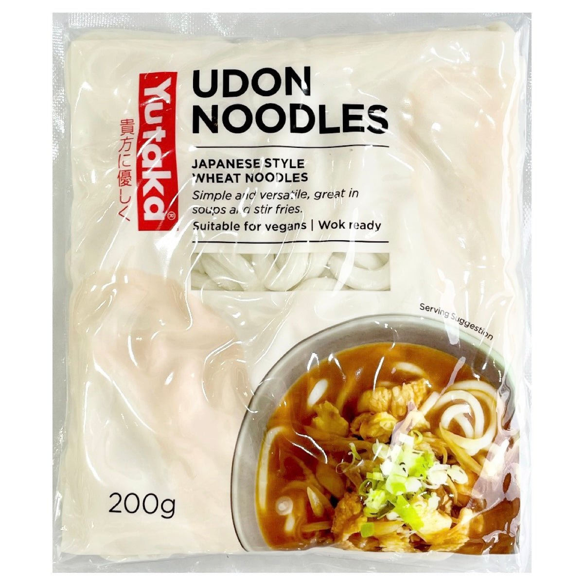 Yutaka Udon Noodles (Wok Ready) 200g - Asian Online Superstore UK