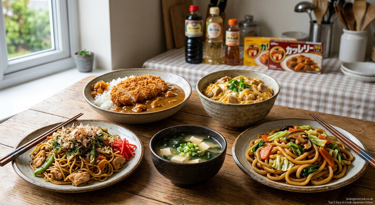 Top 5 Easy to Cook Japanese Dishes in the UK (2026 Guide)